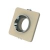 Oczko V-TAC gips beton GU10 kwadrat wpuszczane białe/chrom VT-862-CHR 5 lat gwarancji